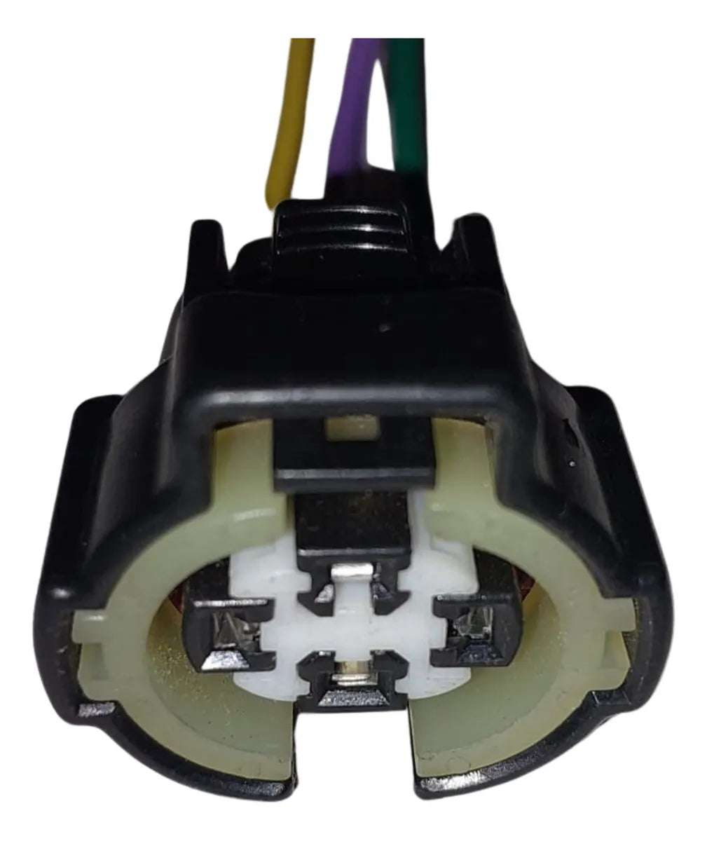 Conector Enchufe Válvula Alta Presión, Aire Acondicionado Toyota, Lexus, Volkswagen 4 Pines