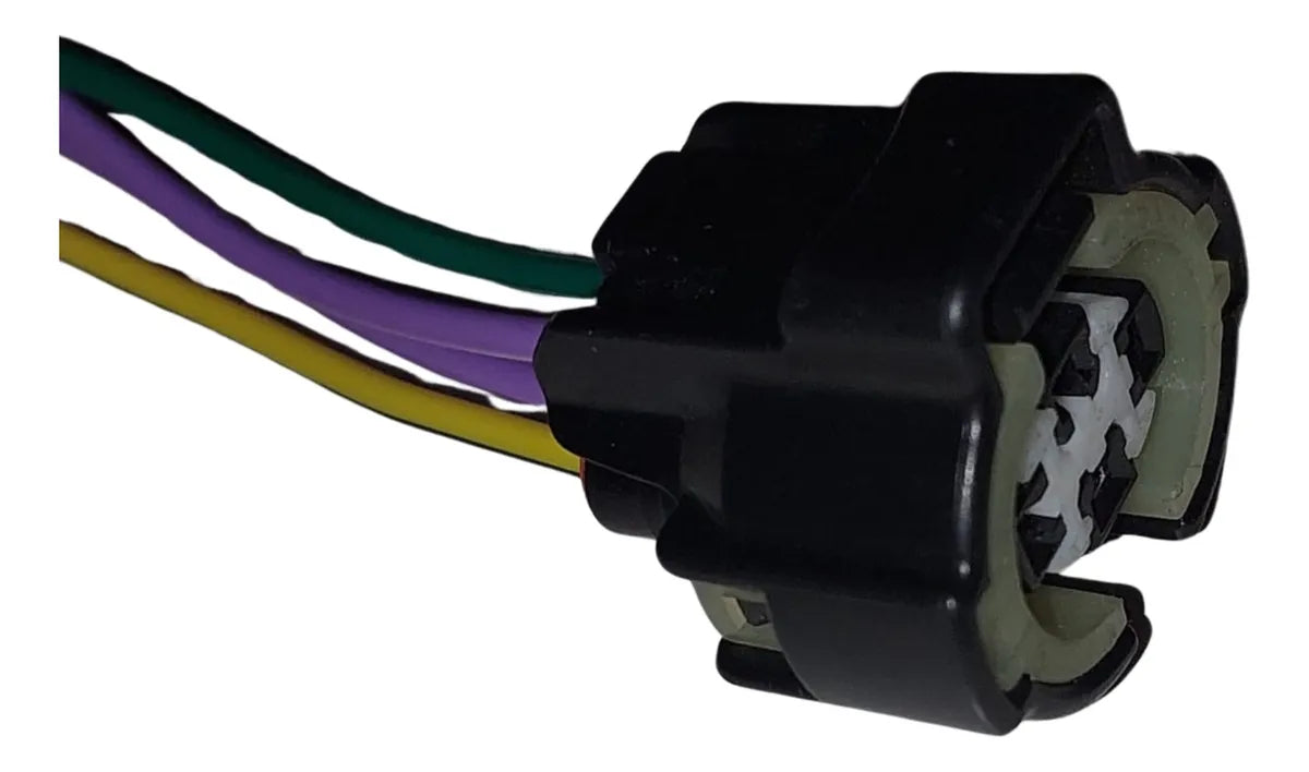 Conector Enchufe Válvula Alta Presión, Aire Acondicionado Toyota, Lexus, Volkswagen 4 Pines