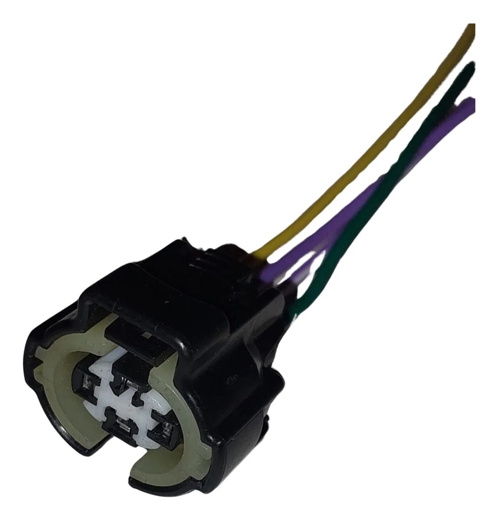 Conector Enchufe Válvula Alta Presión, Aire Acondicionado Toyota, Lexus, Volkswagen 4 Pines