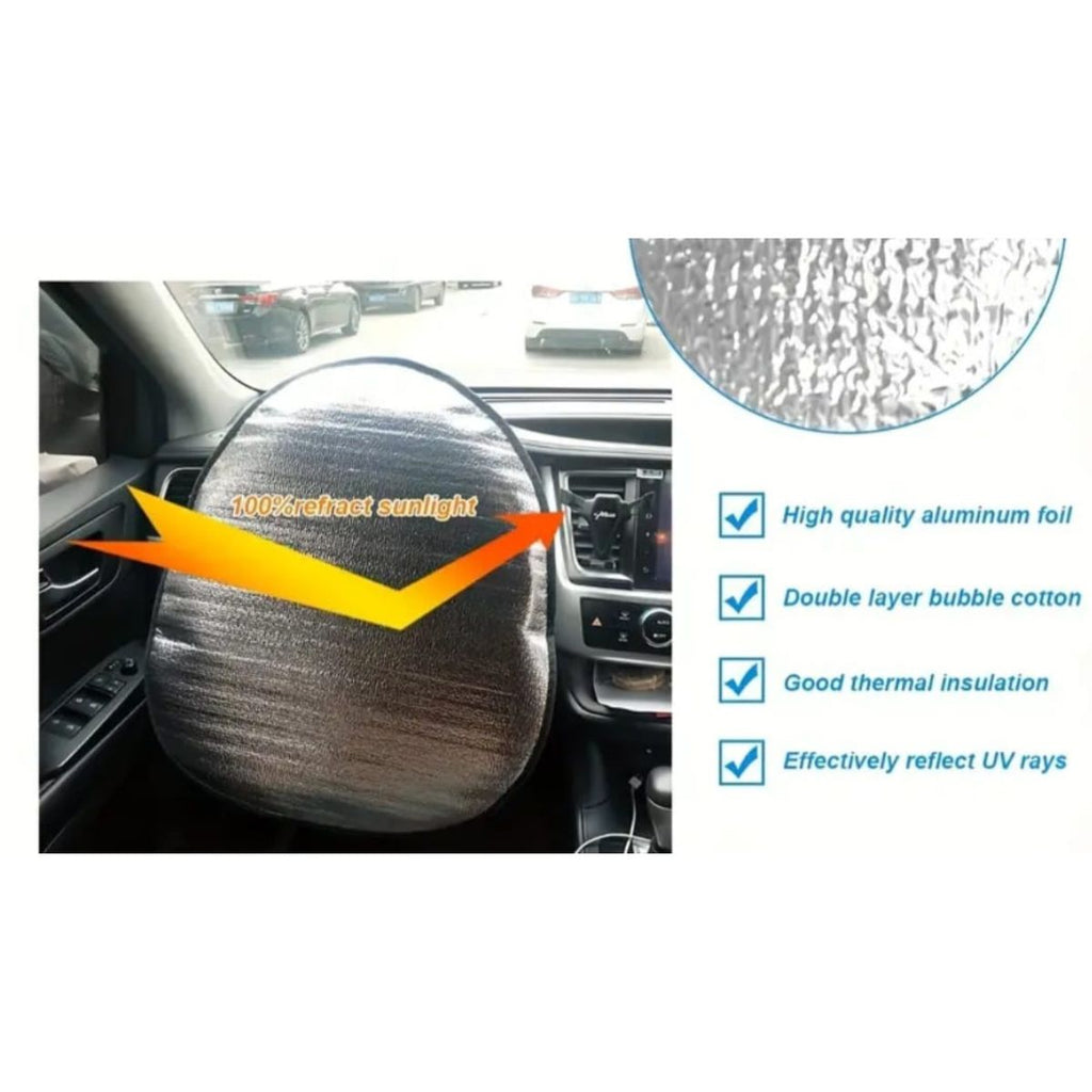 Protector Reflectante Para Volante De Coche Protección Uv