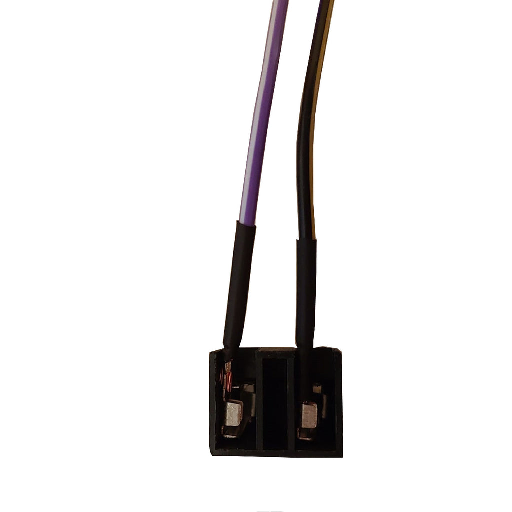 2 X Socket Plug for H7 Bulbs Heavy Duty Thick American Cable.