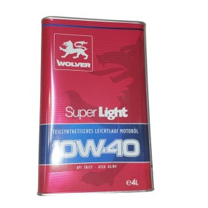 SuperLight 10W40 Wolver 4 Litros