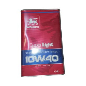 SuperLight 10W40 Wolver 4 Litros