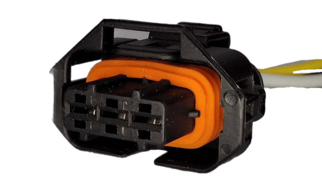Conector Enchufe Bobina de Inyección, Sensor Map, Sensor Velocidad. Cigüeñal, Astra, GM (Chevrolet) Corsa, Fiat, Palio, Siena, Brava. Sensor