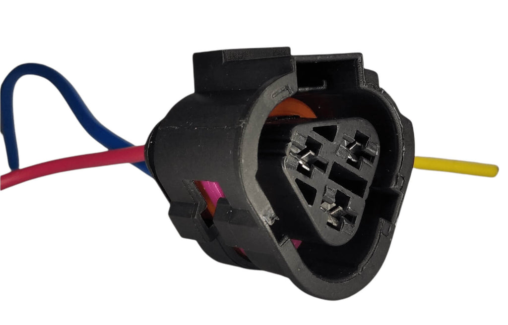 Conector Enchufe Sensor Radiador Electroventilador Volkswagen, Audi (Hembra) Polo y más.