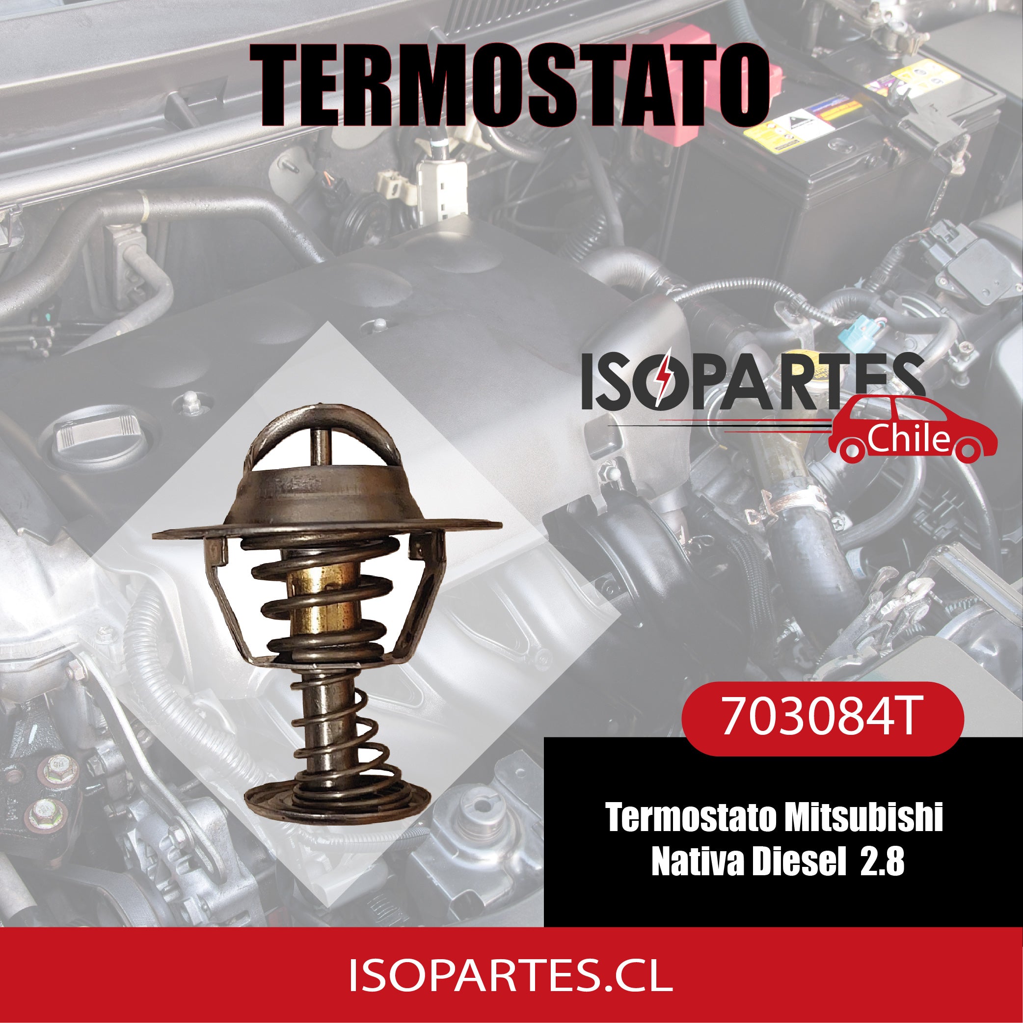 Termostato Mitsubishi Nativa Diesel - Isopartes