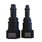 Conector Acople Rápido Recto Hembra Mangueras Combustible Universal Bencina y otros Combustibles 1.0cm