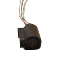 Conector Enchufe Capsula Temperatura Volkswagen, Gol, Fox, Bora, Golf, Jetta, Audi A4. 4 Pines
