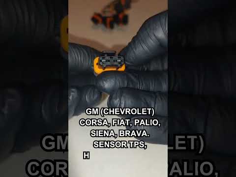 Conector Enchufe Bobina de Inyección, Sensor Map, Sensor Velocidad. Cigüeñal, Astra, GM (Chevrolet) Corsa, Fiat, Palio, Siena, Brava. Sensor