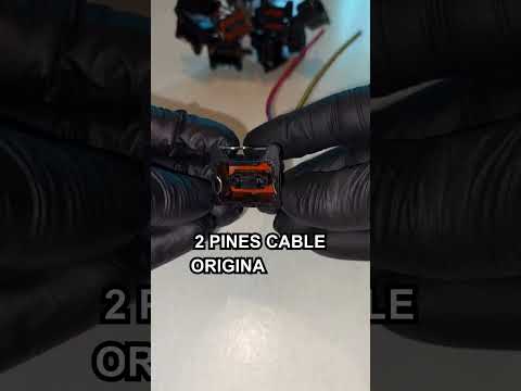 Conector Enchufe ElectroVentilador Volkswagen Gol, Jetta 2 Pines.