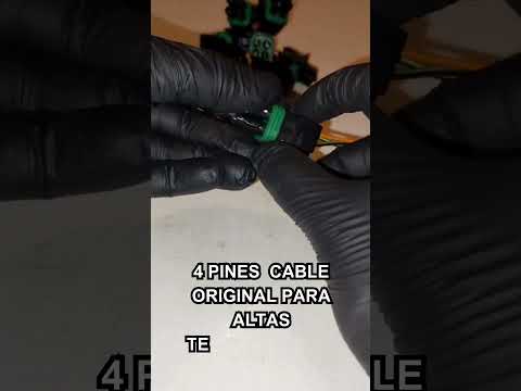 Conector Enchufe Macho Sensor IAC Chevrolet Blazer, Cheyenne, Silverado TBI, Sensor Oxigeno Renault 4 Pines