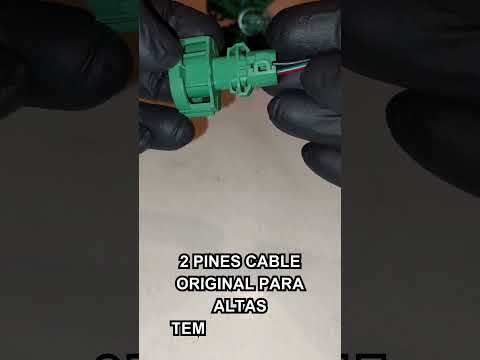 Conector Enchufe Válvula de Aceite Renault Verde 2 Pines