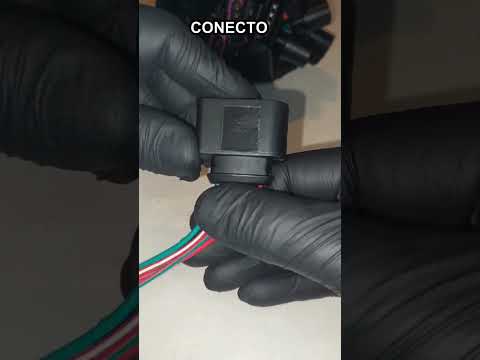 Kit 4 Conectores Enchufes Bobinas, Sensor de Oxigeno Volkswagen, Audi, Fox, SpaceFox, CrossFox, Bora, Polo, Amarok 4 Pines.