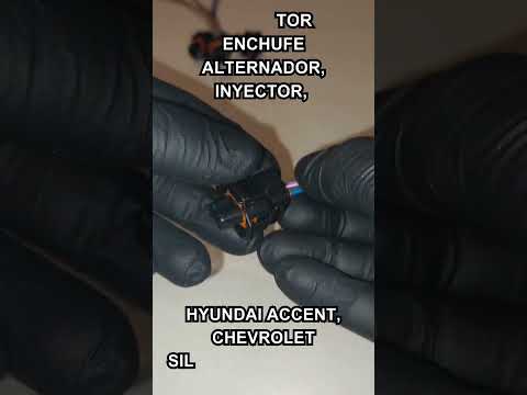Conector Enchufe Alternador, Inyector, Sensor Temperatura Hyundai Accent, Chevrolet Aveo, Spark, Silverado, Orlando, Spin, Peugeot Partner, Suzuki,
