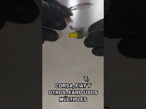 Conector Enchufe Válvula Retroceso, Bobina, Chevrolet, Corsa, Fiat y Otros. Faro Usos Múltiples.