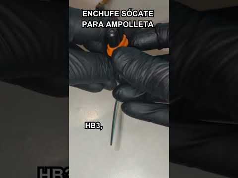 2 X Enchufe Sócate para Ampolleta HB3, HB4, 905, 906, 9012, 9145 Cable Grueso Americano