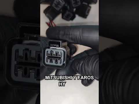 Conector Enchufe Cuerpo de Aceleración, Faros o Foco Óptico, Mitsubishi, Hyundai, Kia Rio y más 6 Pines.