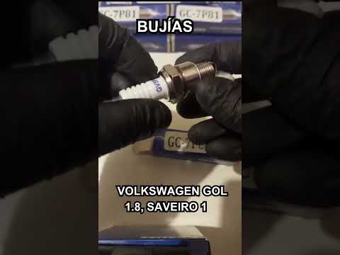 4x Bujías Volkswagen Gol 1.8, Saveiro 1.8, Kombi 1.3/1.5/1.6